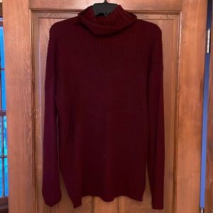 Burgundy sweater